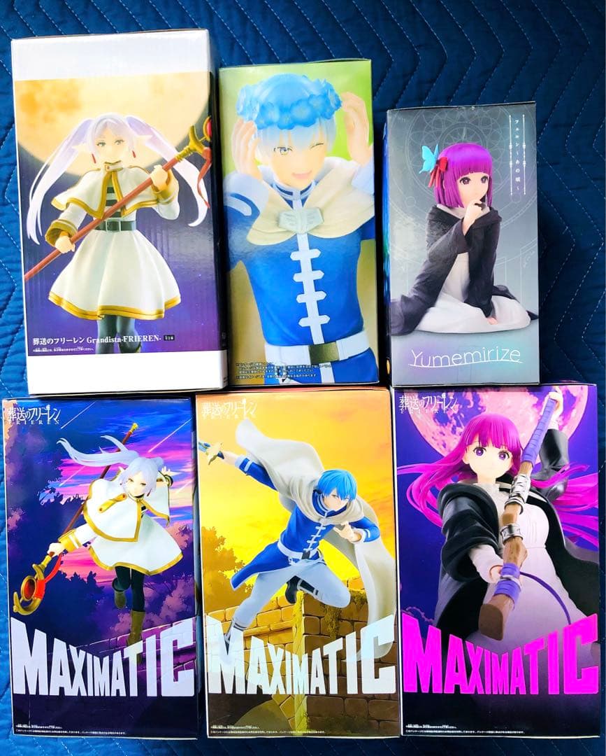 ◆新品未開封◆葬送のフリーレン 最新プライズフィギュア 4点セット 匿名配送
