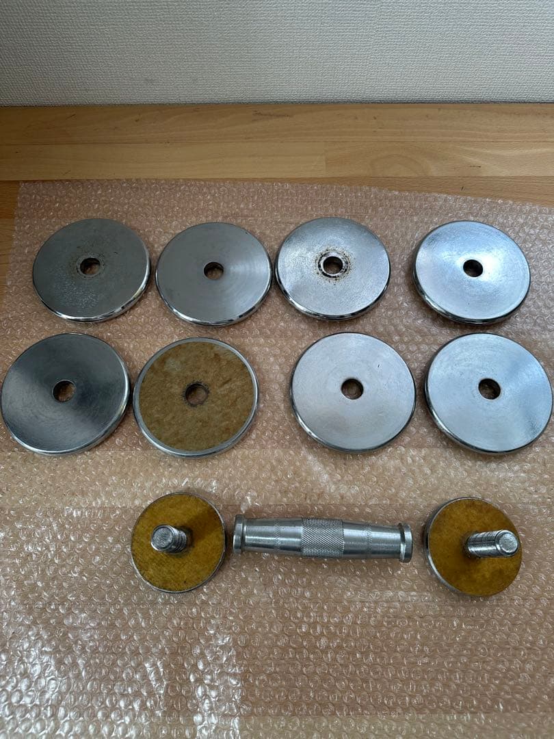 早い者勝ち IGNIOとAUSSIE 可変式2~10kg ダンベル クローム