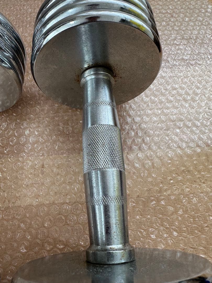 早い者勝ち IGNIOとAUSSIE 可変式2~10kg ダンベル クローム