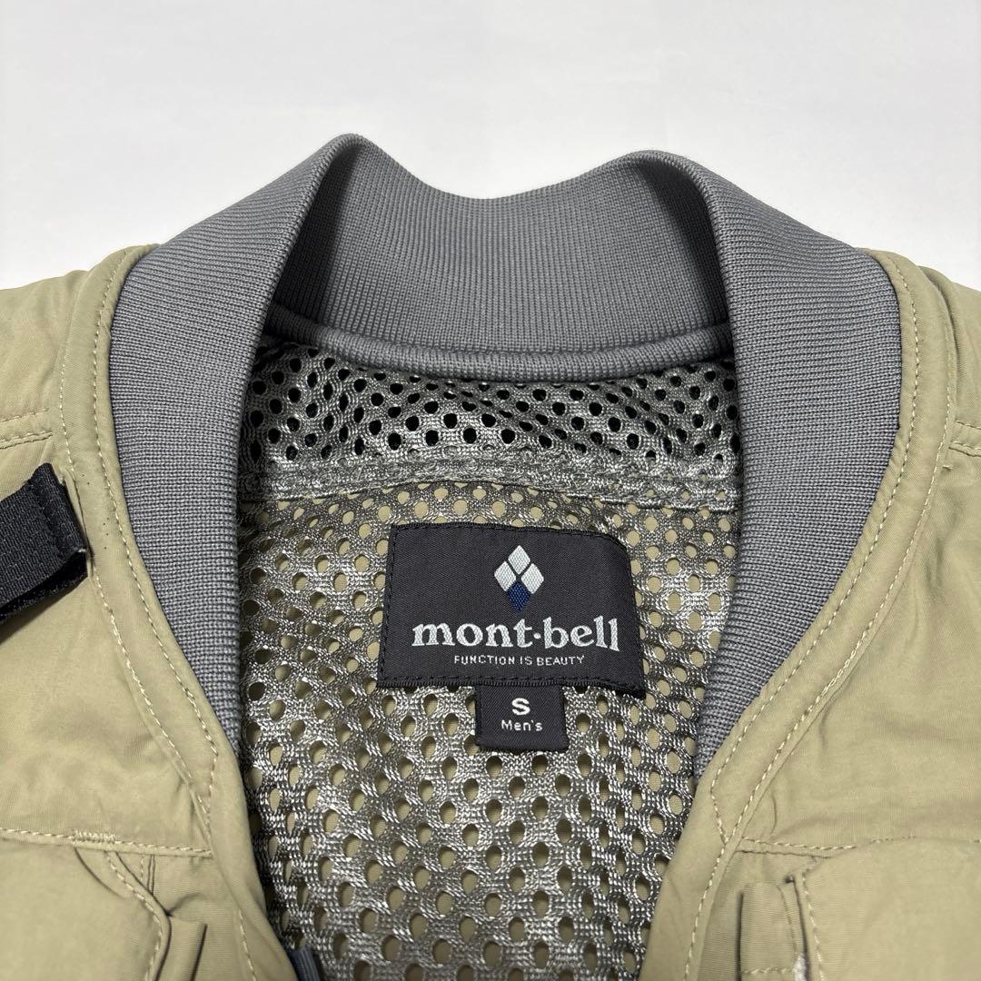 【美品】mont-bell フィッシングベスト　S