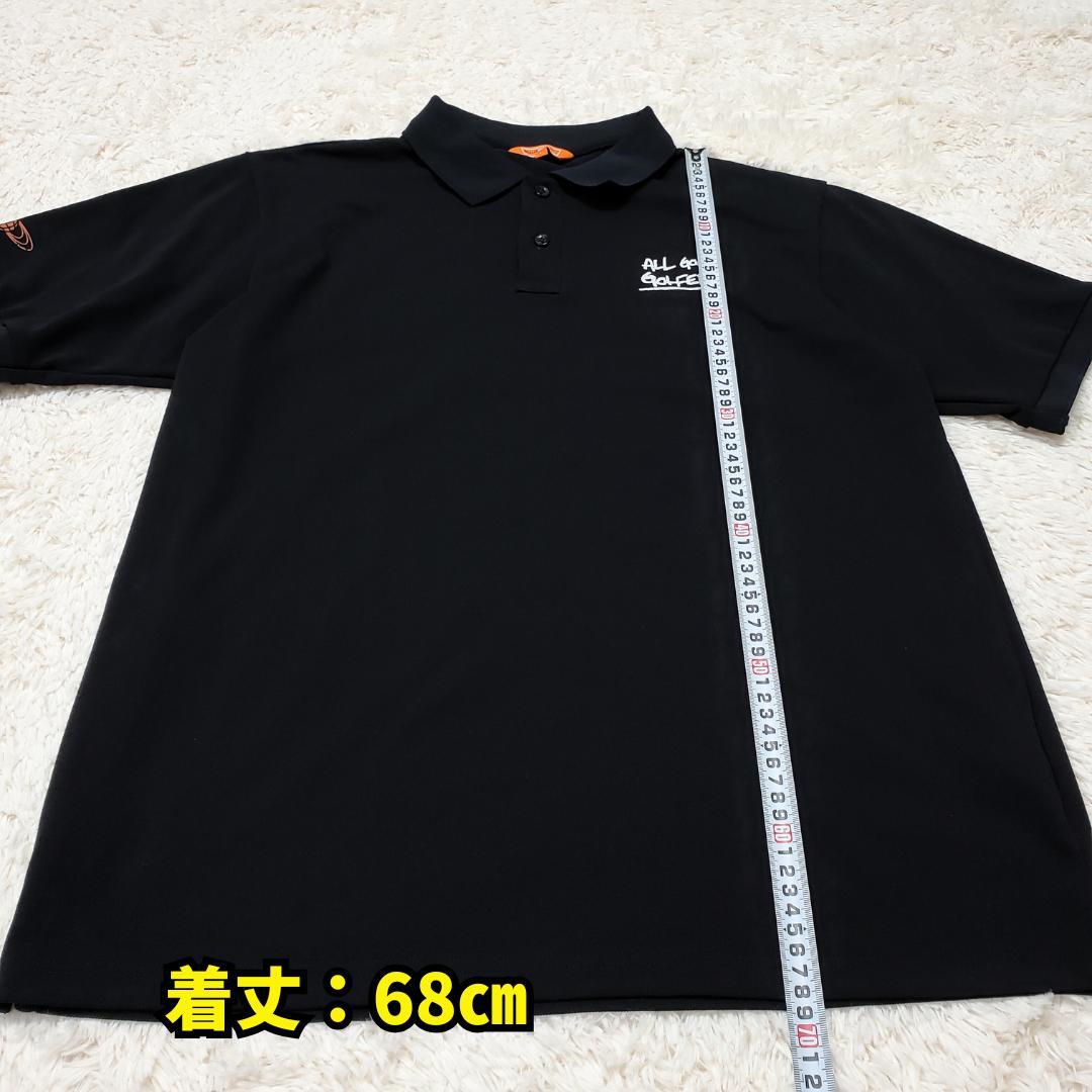⭐ほぼ新品　BEAMS GOLF別注　ALL GOOD FLOWERS ポロ