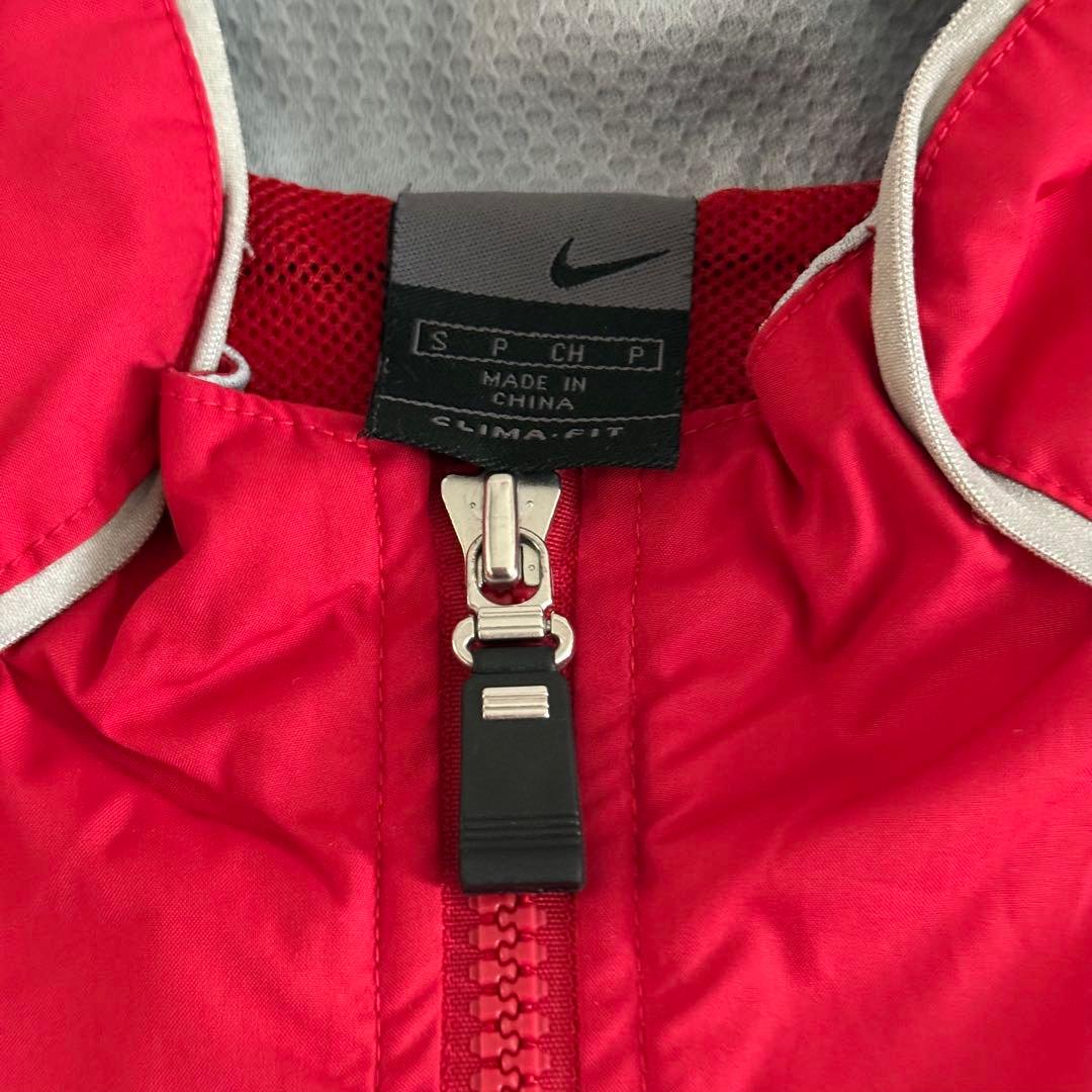 Nike サッカー ジャケット 赤/グレー