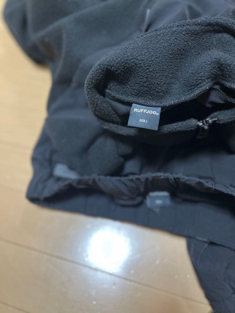 ラフロッグ セットアップ　サイズL ブラック　フリース　ゴルフ