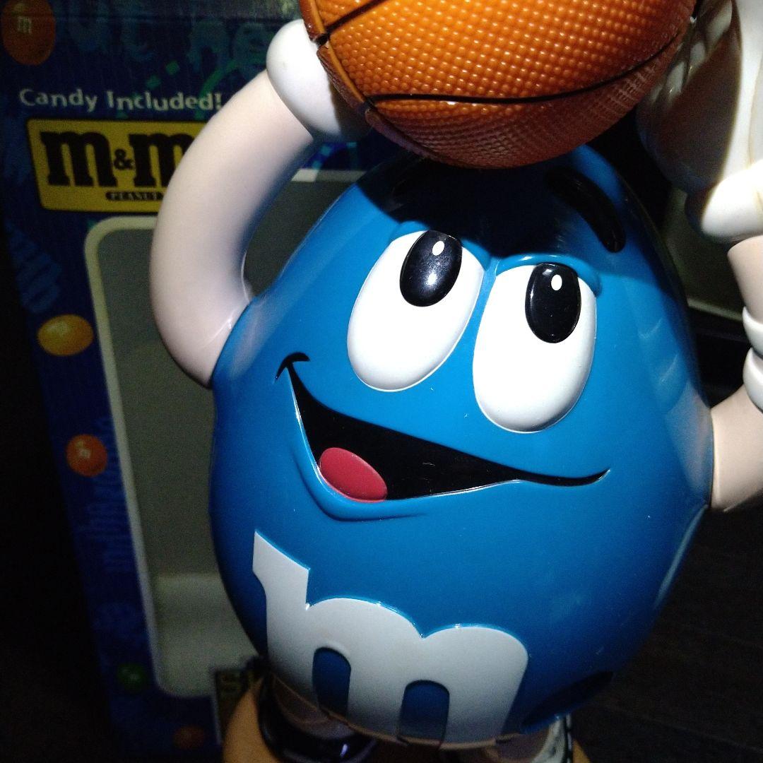 m&m's エムアンドエムズ ディスペンサー バスケットボール フィギュア 箱付