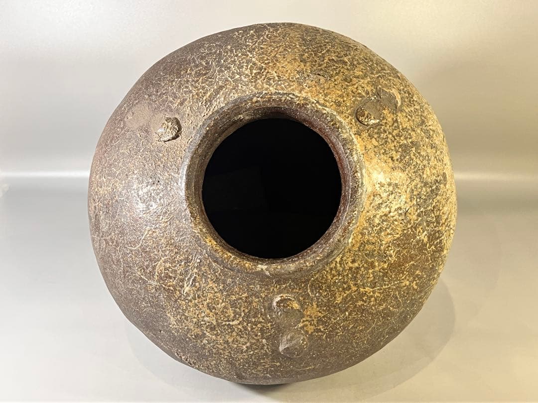 PR012 古い 常滑 壷 室町 コレクター蔵品