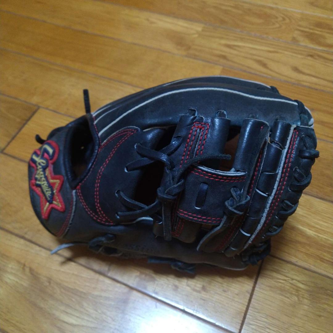久保田スラッガー KSN-J2V ブラック 少年用軟式グローブ 湯もみ型付け