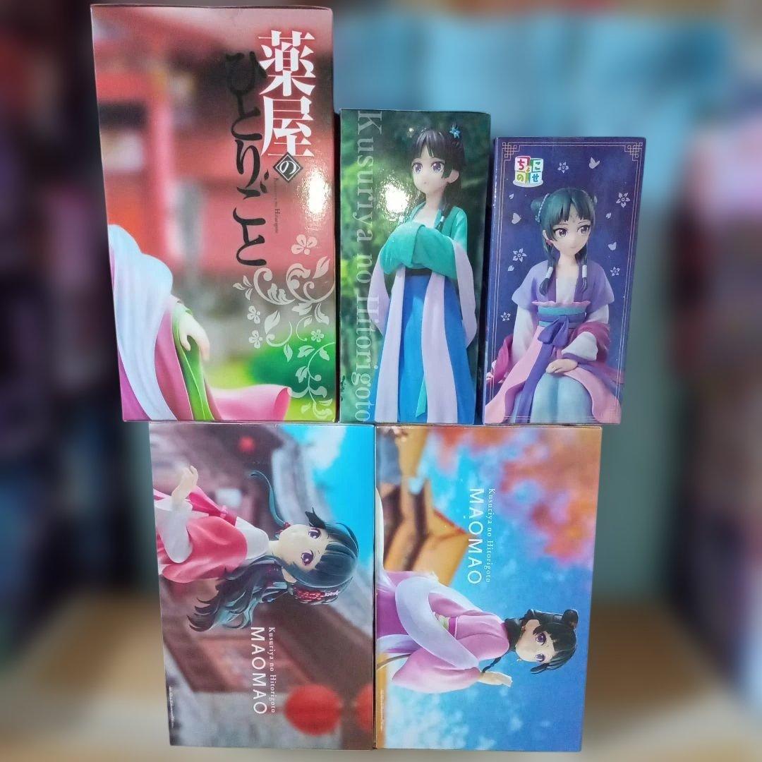 薬屋のひとりごと　猫猫　フィギュア　5種セット