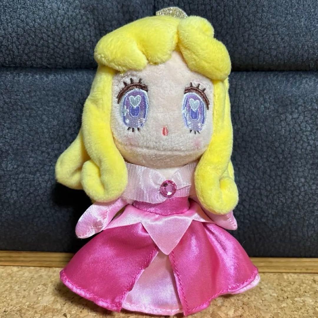 Tinyオーロラ姫 ぬいぐるみキーホルダー
