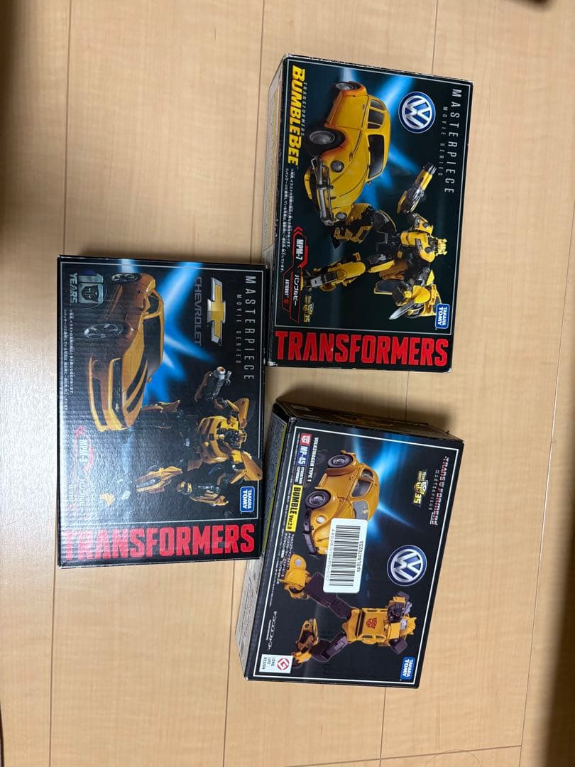 トランスフォーマー　バンブルビー3点セット