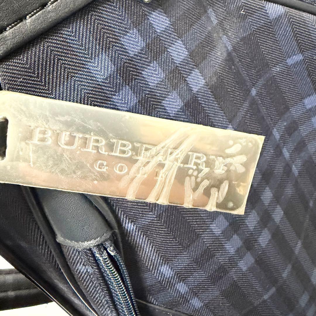 BURBERRY キャディバッグ　牛皮　バーバリー　ノヴァチェック　三陽商会