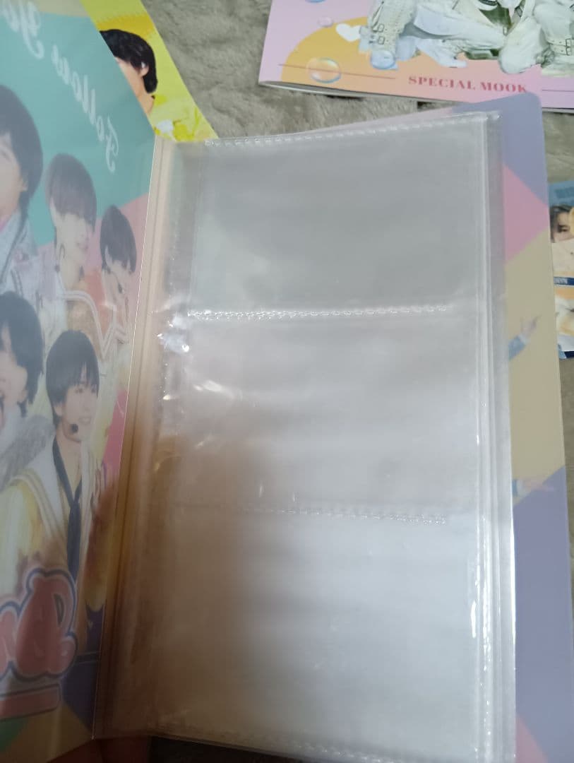 なにわ男子　初回限定DVD ポストカード　クリアファイル　メモ帳　下敷き　カード