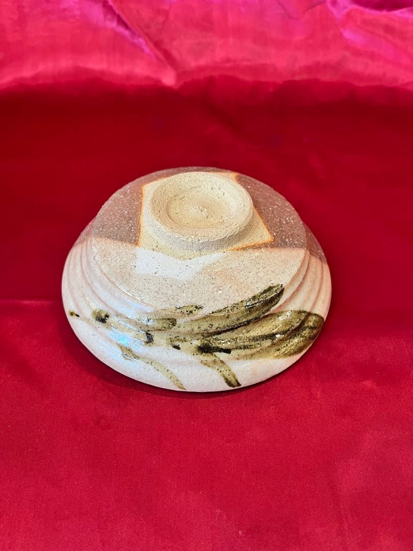 【アンティーク】浅皿 茶碗 茶道具 骨董品 木箱入り 瀬戸物 焼物 民芸品