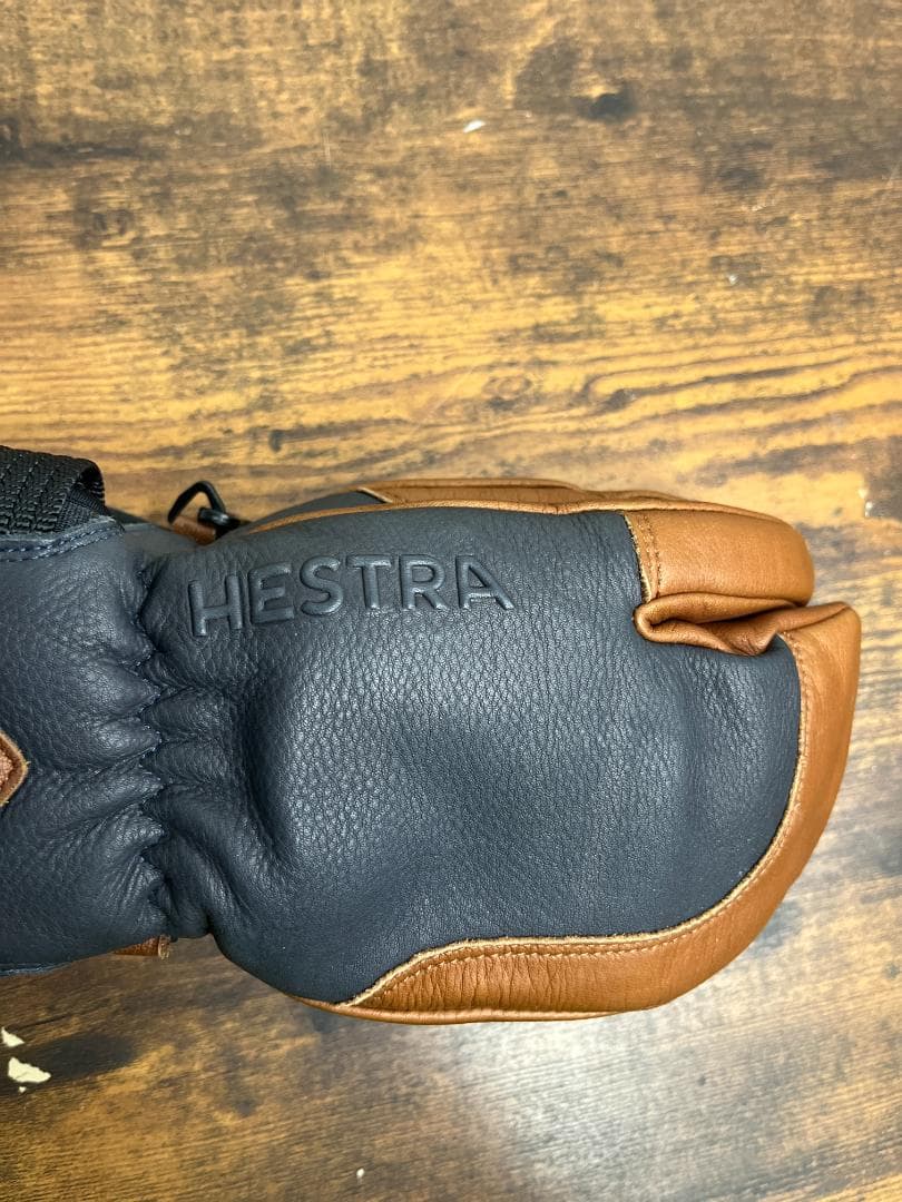 HESTRA　ヘストラ　フィンガーグローブ XXS　レディース　本革　レザー