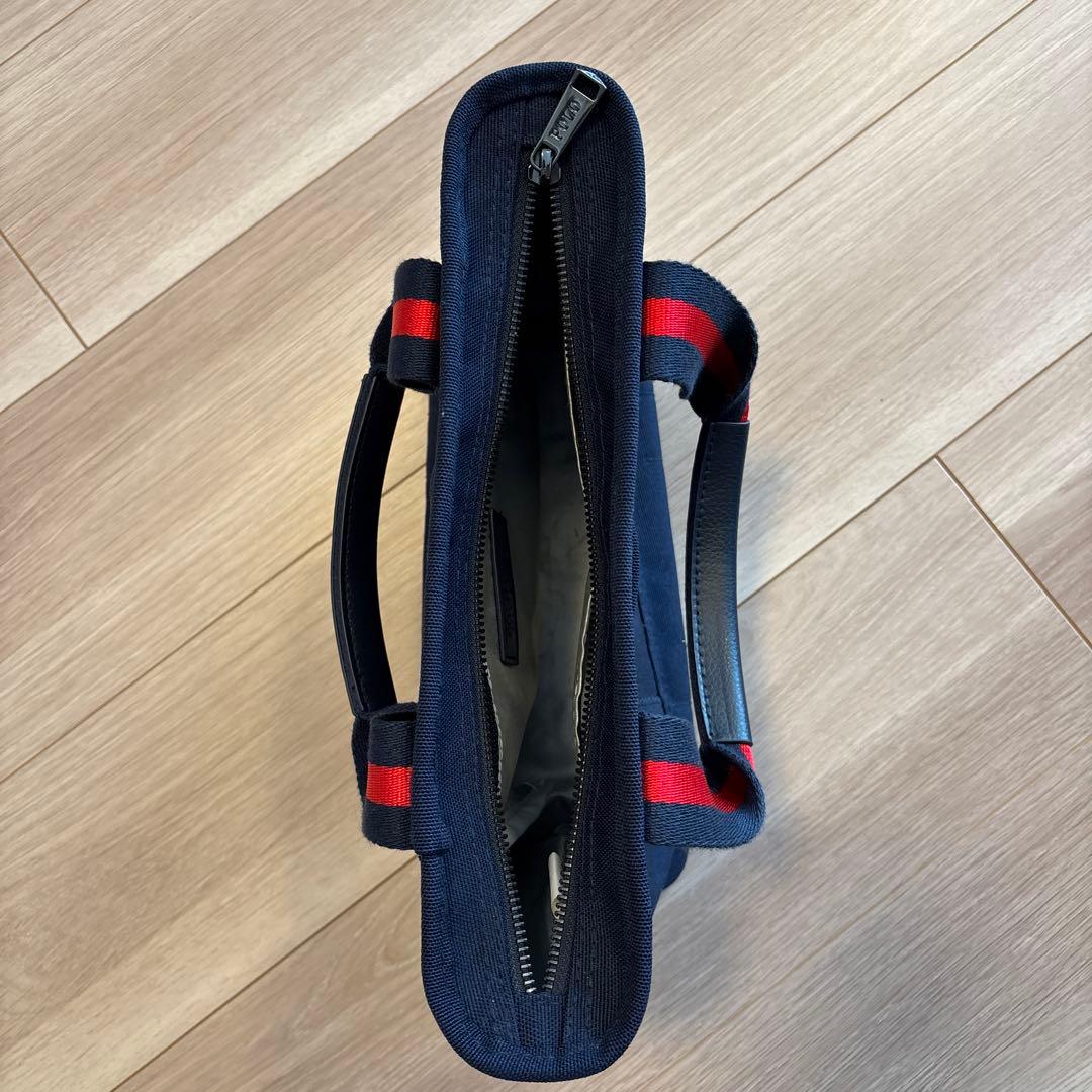 【※かえる】POLO ネイビー ゴルフバッグ