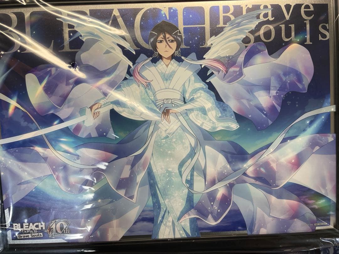 世界50枚 BLEACH ルキア メタルポスター 証明書付属 ブレソル10周年