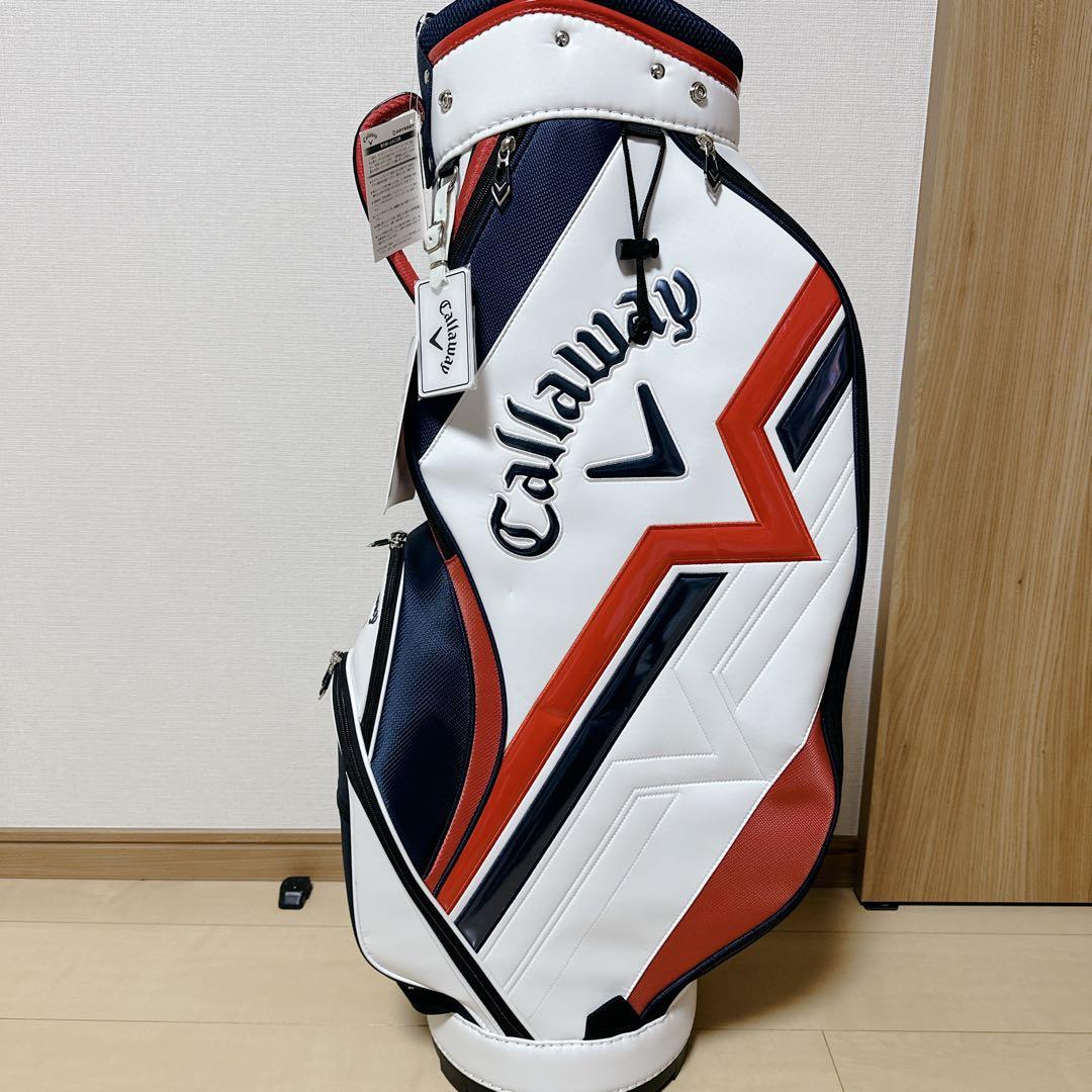石川遼サイン 未使用 Callaway キャロウェイ キャディバッグ 9型 軽量