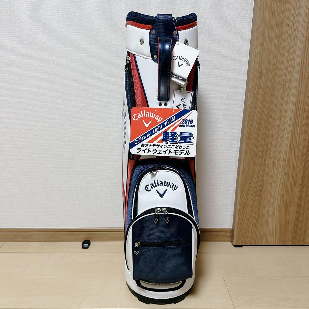 石川遼サイン 未使用 Callaway キャロウェイ キャディバッグ 9型 軽量