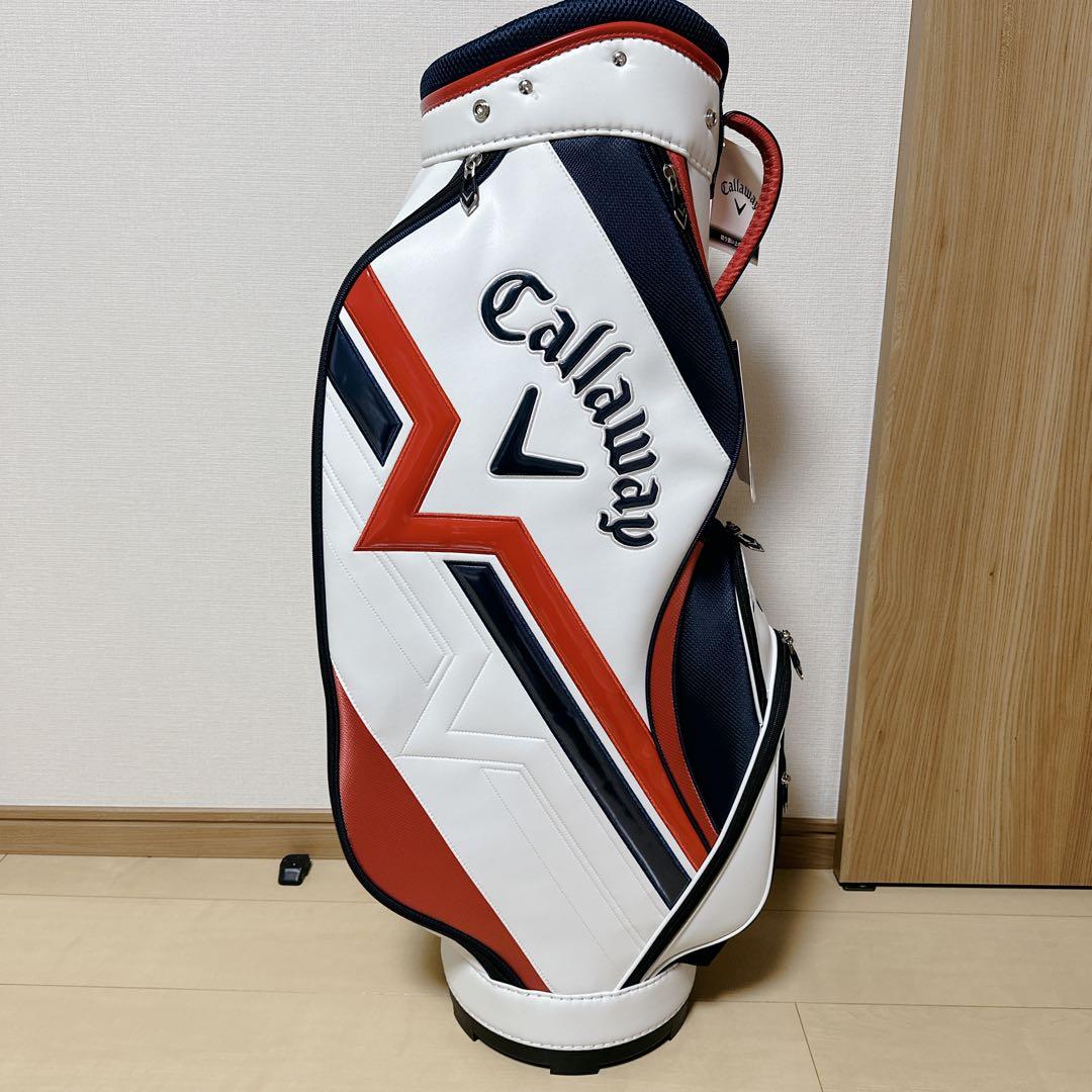 石川遼サイン 未使用 Callaway キャロウェイ キャディバッグ 9型 軽量