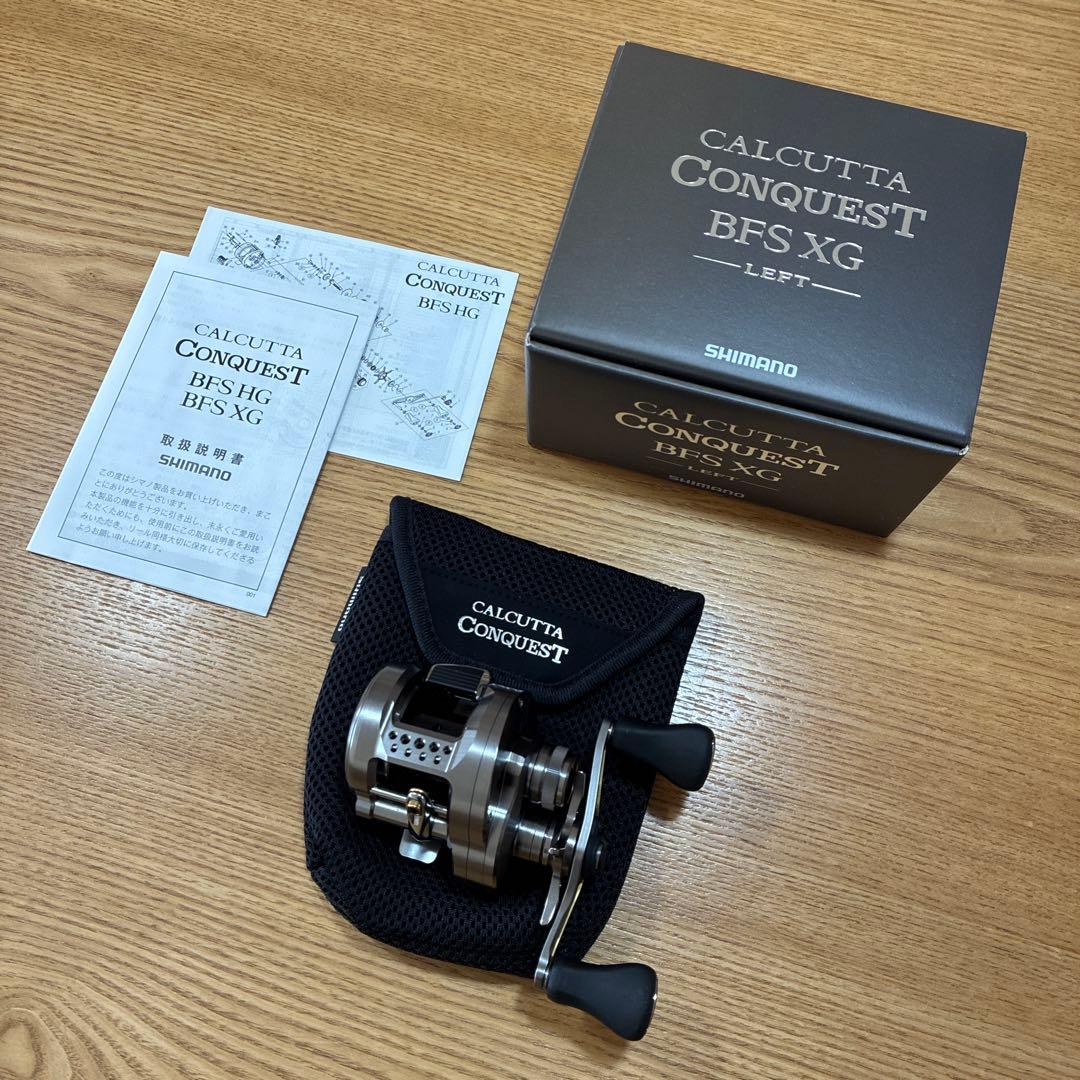 シマノ　23カルカッタコンクエストBFS XG LEFT 未使用品