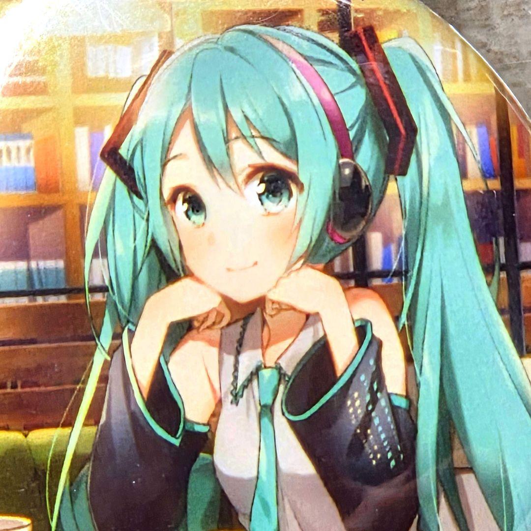 初音ミクxTOWER RECORDS Cafe 缶バッチ2個セット