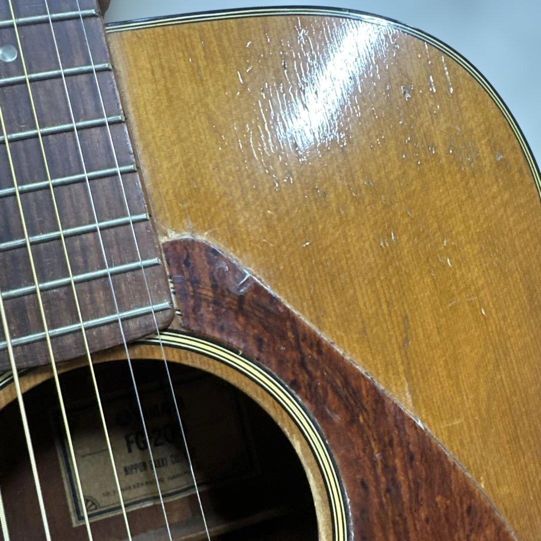 希少⭐︎竹原ピストル　サイン入り　YAMAHA FG200 アコースティックギター
