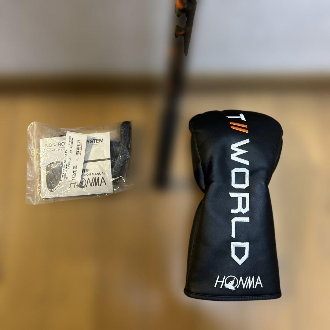 レフティHONMA TW747 460ccドライバー ヘッドカバー取説レンチ付