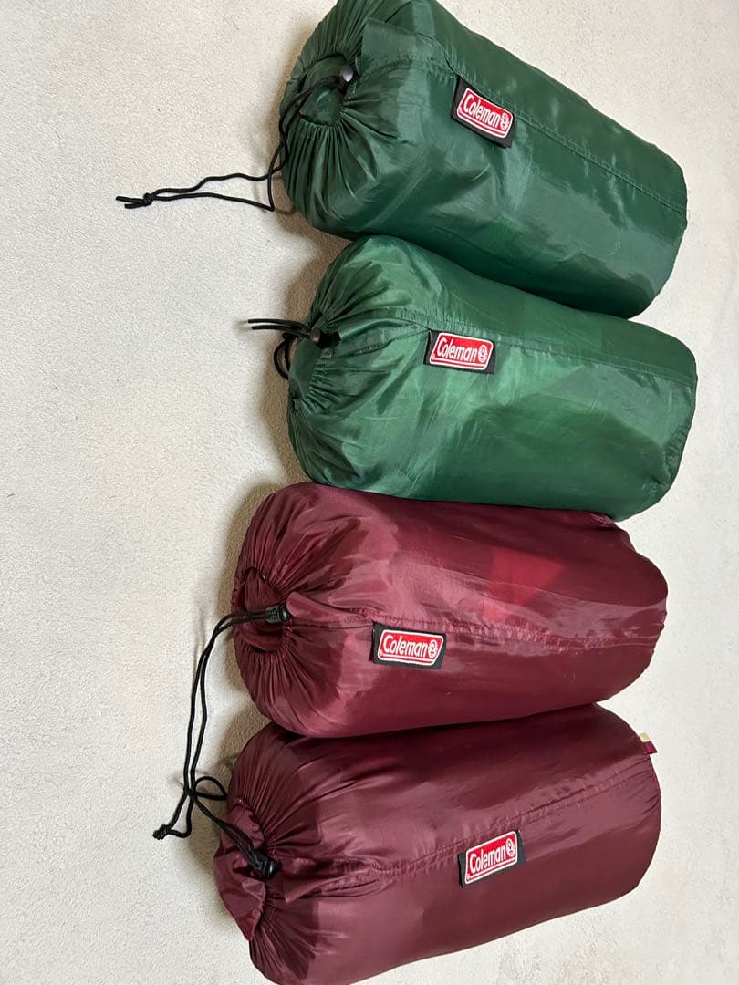 【4つセット】Coleman 寝袋 C10