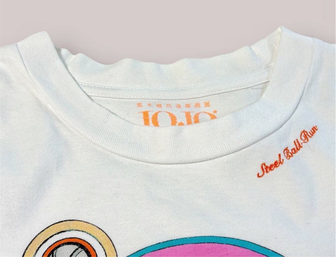 ジョジョの奇妙な冒険　ジョジョ展　スティーブボールラン　Tシャツ　M 中古品