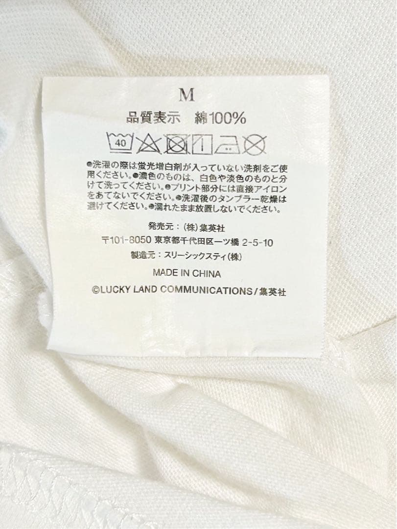 ジョジョの奇妙な冒険　ジョジョ展　スティーブボールラン　Tシャツ　M 中古品