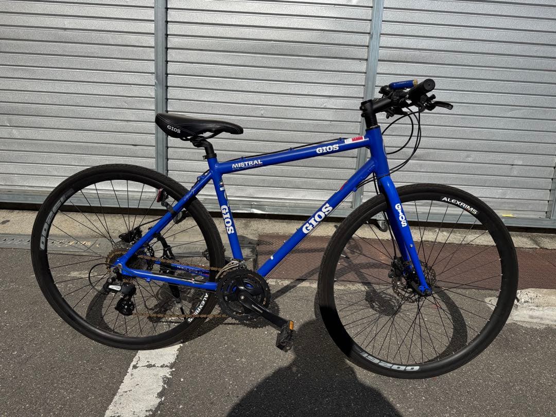 GIOS MISTRAL 青 クロスバイク 480mm