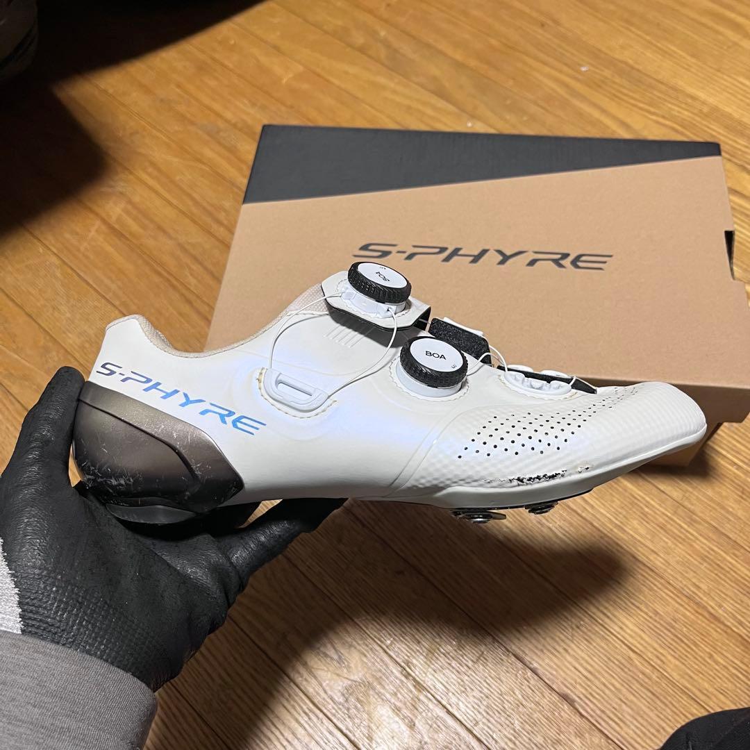 ウェア SHIMANO RC9 S-PHYRE White EU40.5 25.5cm