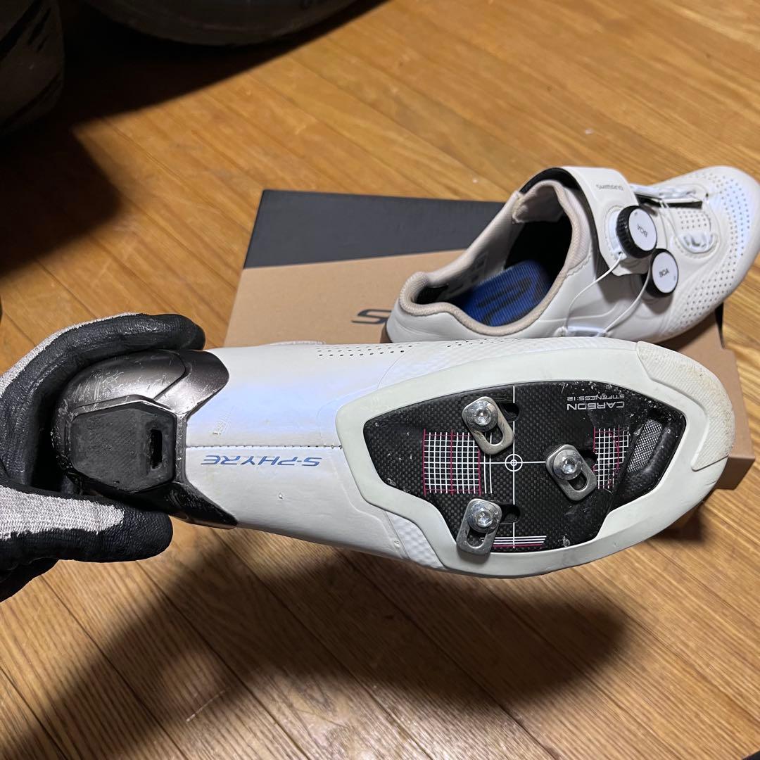 ウェア SHIMANO RC9 S-PHYRE White EU40.5 25.5cm