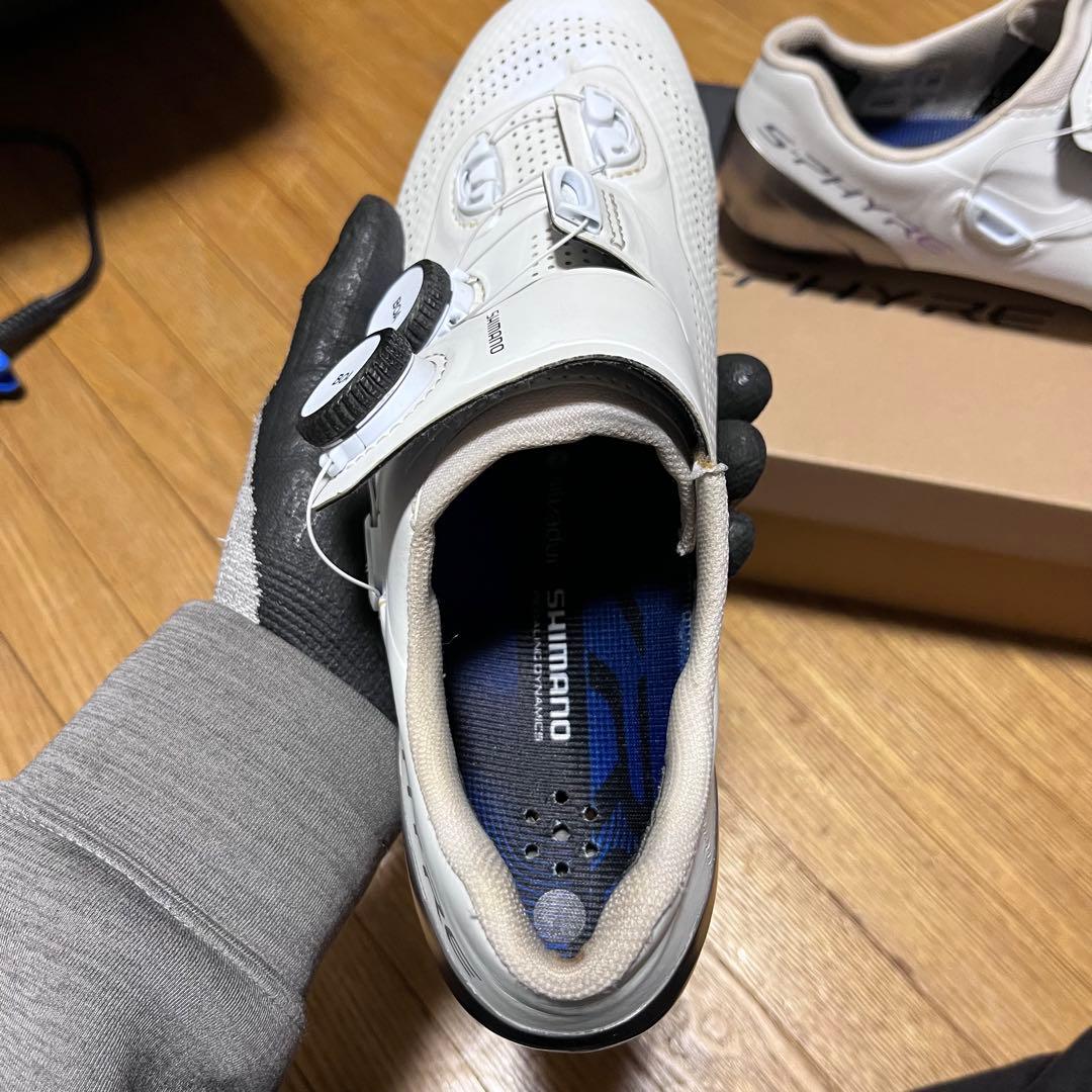 ウェア SHIMANO RC9 S-PHYRE White EU40.5 25.5cm