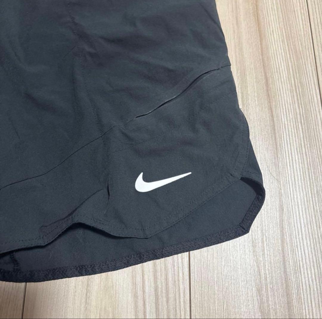 ナイキ　テニス　ショーツ　コートアドバンテージNike ブラック ハーフパンツ