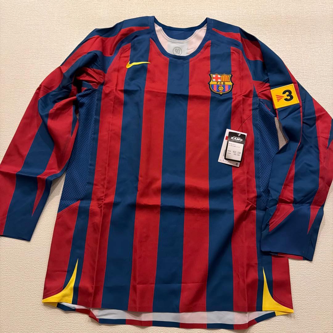 FCバルセロナ RONALDINHO 10番 シャツ Lサイズ　リイシュー