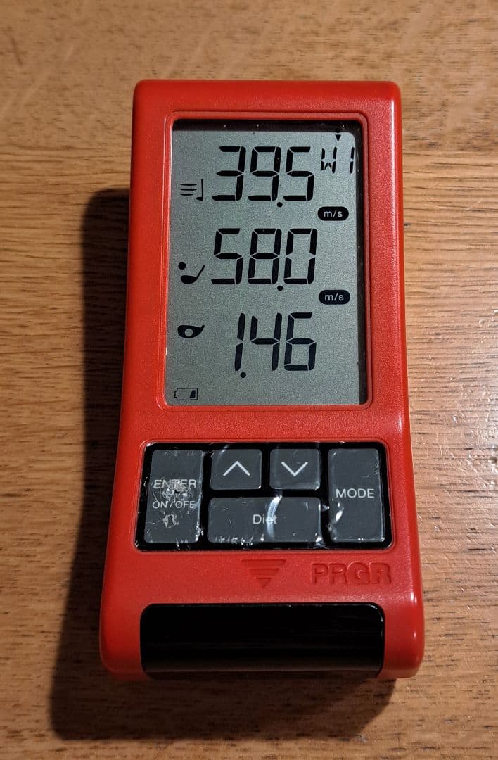 RED EYES POCKET HS-110 ヘッド・ボールスピード・距離測定器