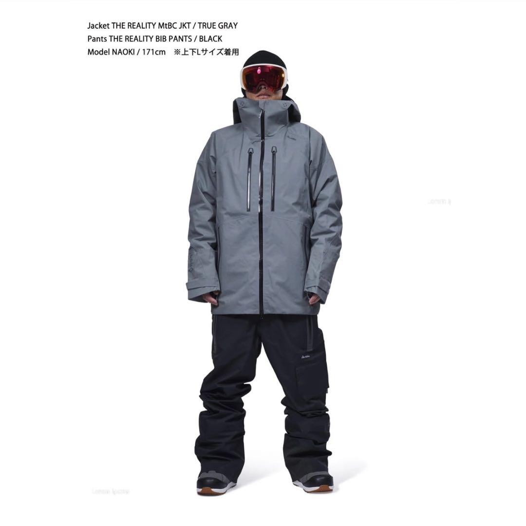 スノーボード REW reality carve 3L JKT & BIB Black M