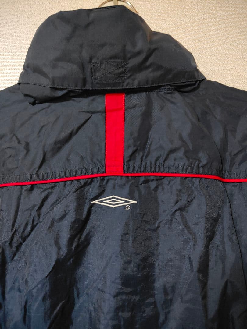 アンブロ UMBRO イングランド代表 ナイロンジャケット M 紺 希少