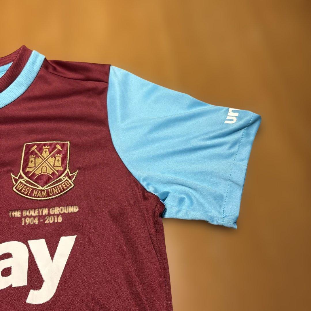 WEST HAM UNITED 2015-2016 ユニフォーム ゲームシャツ