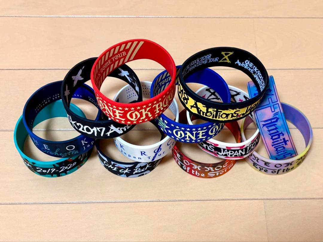 ONE OK ROCK ラバーバンド セット　12個セット