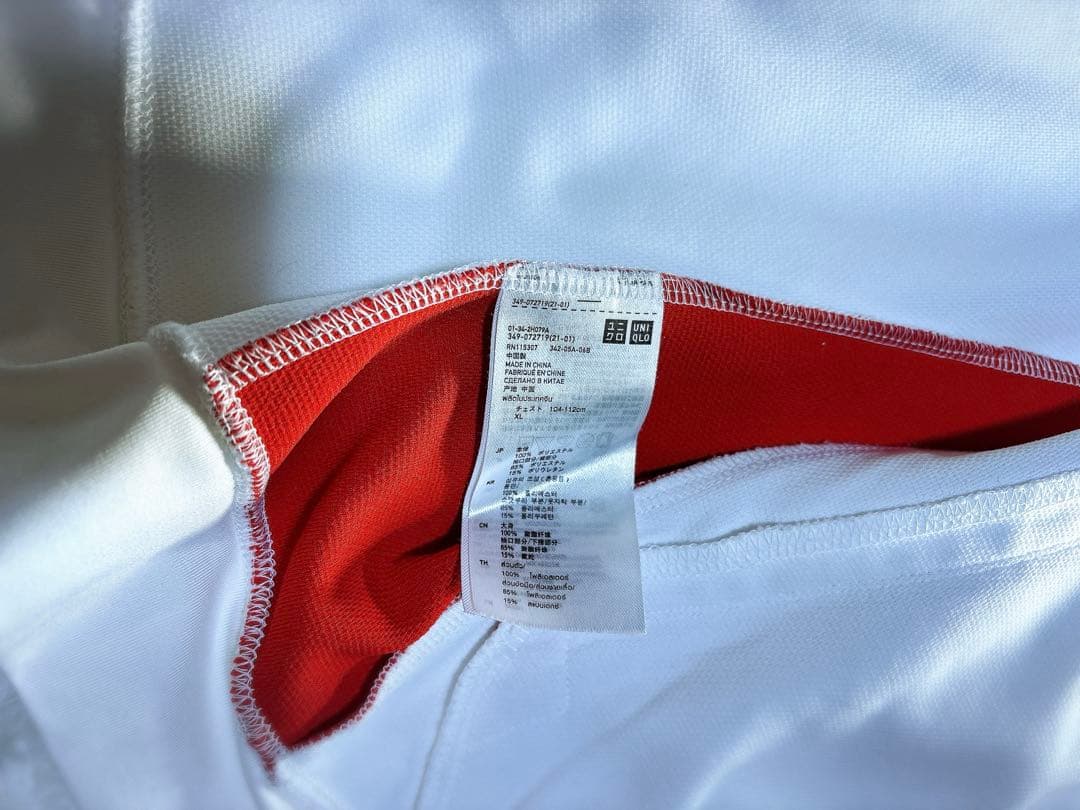 美品　錦織圭くん UNIQLO ジップアップジャケット【XLサイズ】