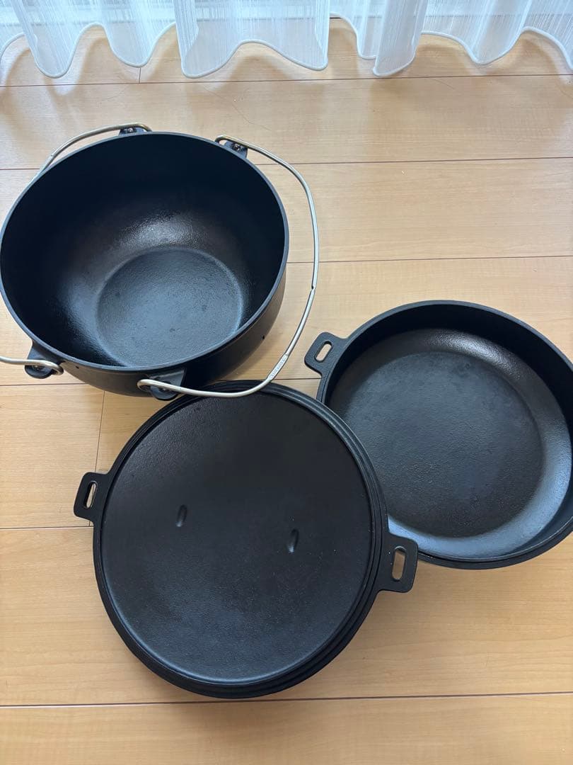 【お値下げ】スノーピーク 和鉄ダッチオーブン26＋和鉄すき焼き鍋 セット