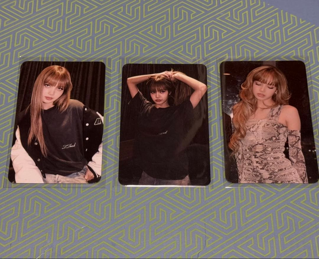 BLACKPINK リサ トレカ ポップアップ セット
