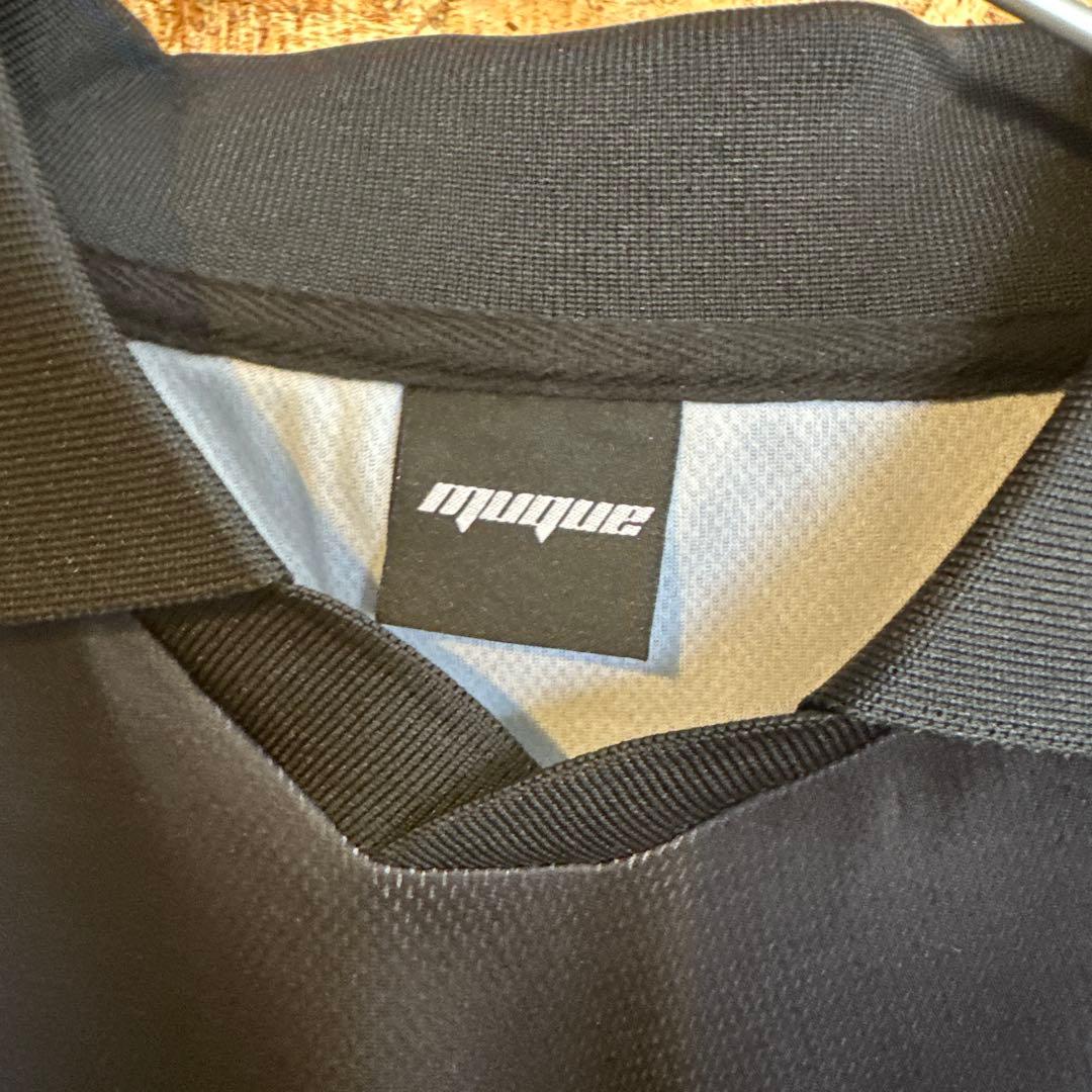 muque 黒 ゲームシャツ　ロングT　シャツ Tシャツ
