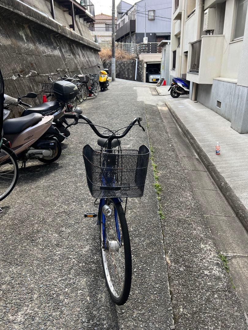 26インチ オートライト　シティサイクル