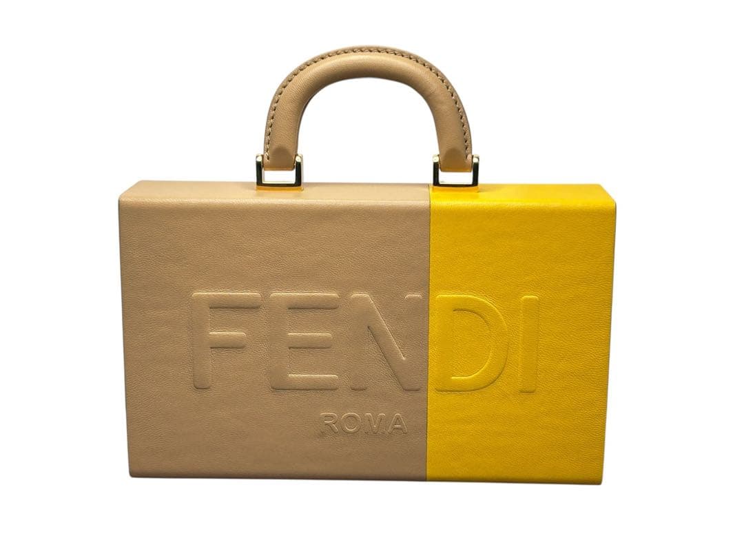 Fendi フェンディ　ローマ　ナパレザートランプバッグ　トランプ　サイコロ