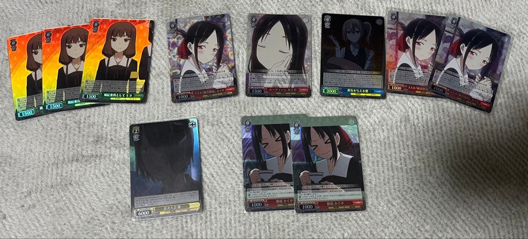 ヴァイス　デッキ　かぐや様は告らせたい　パーツ付き　扉電源