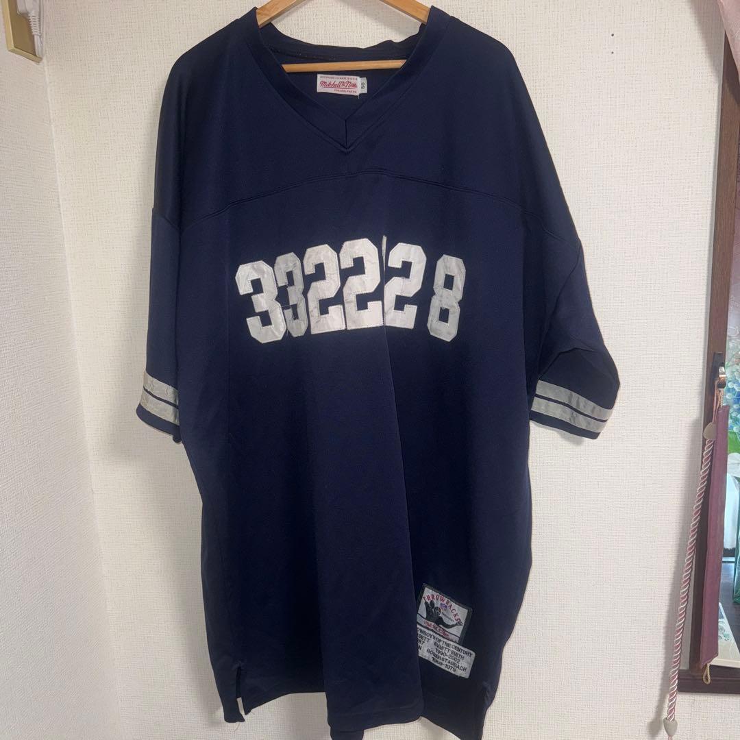 【激レア】NFL mitchell&ness 総刺繍　cowboys 記念モデル