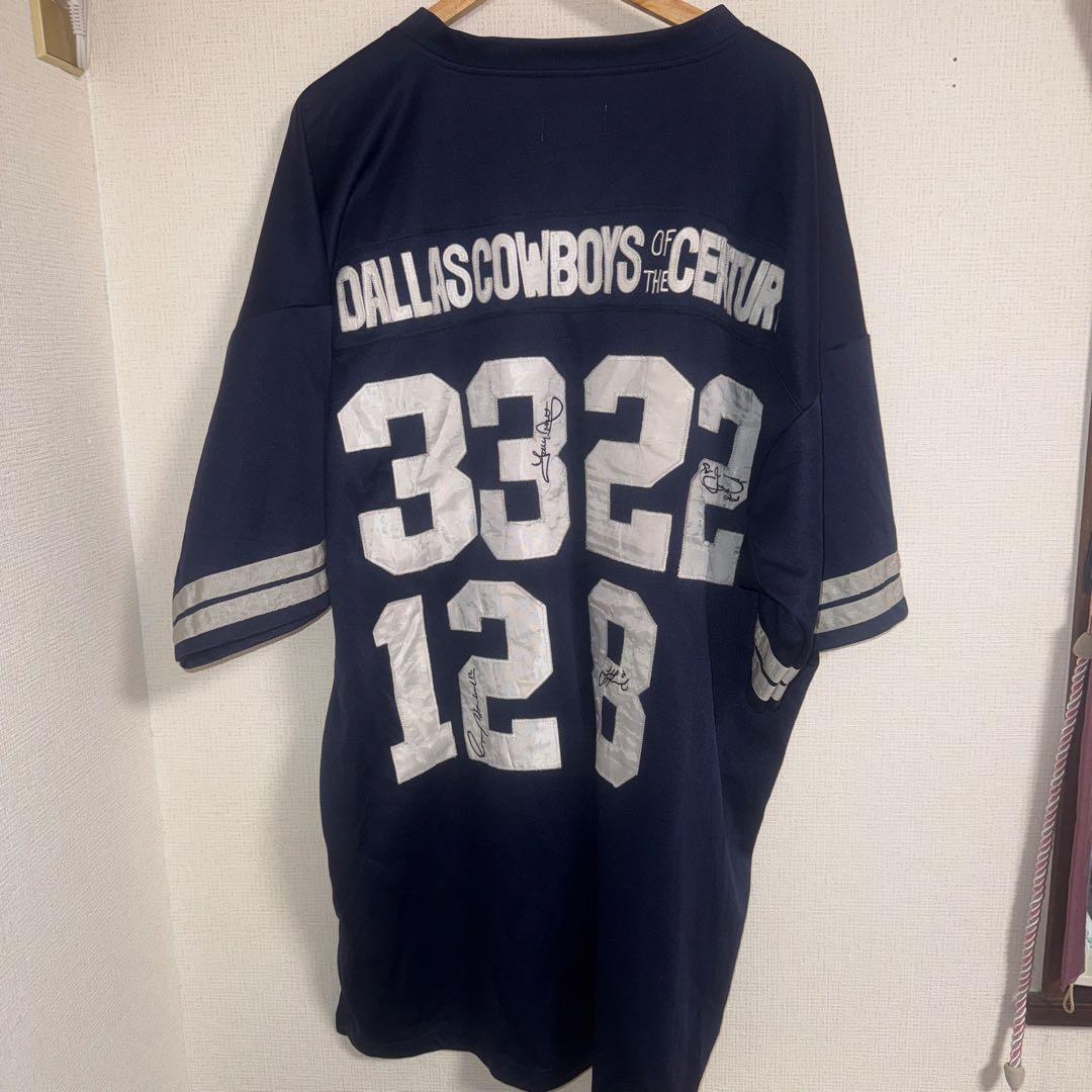 【激レア】NFL mitchell&ness 総刺繍　cowboys 記念モデル