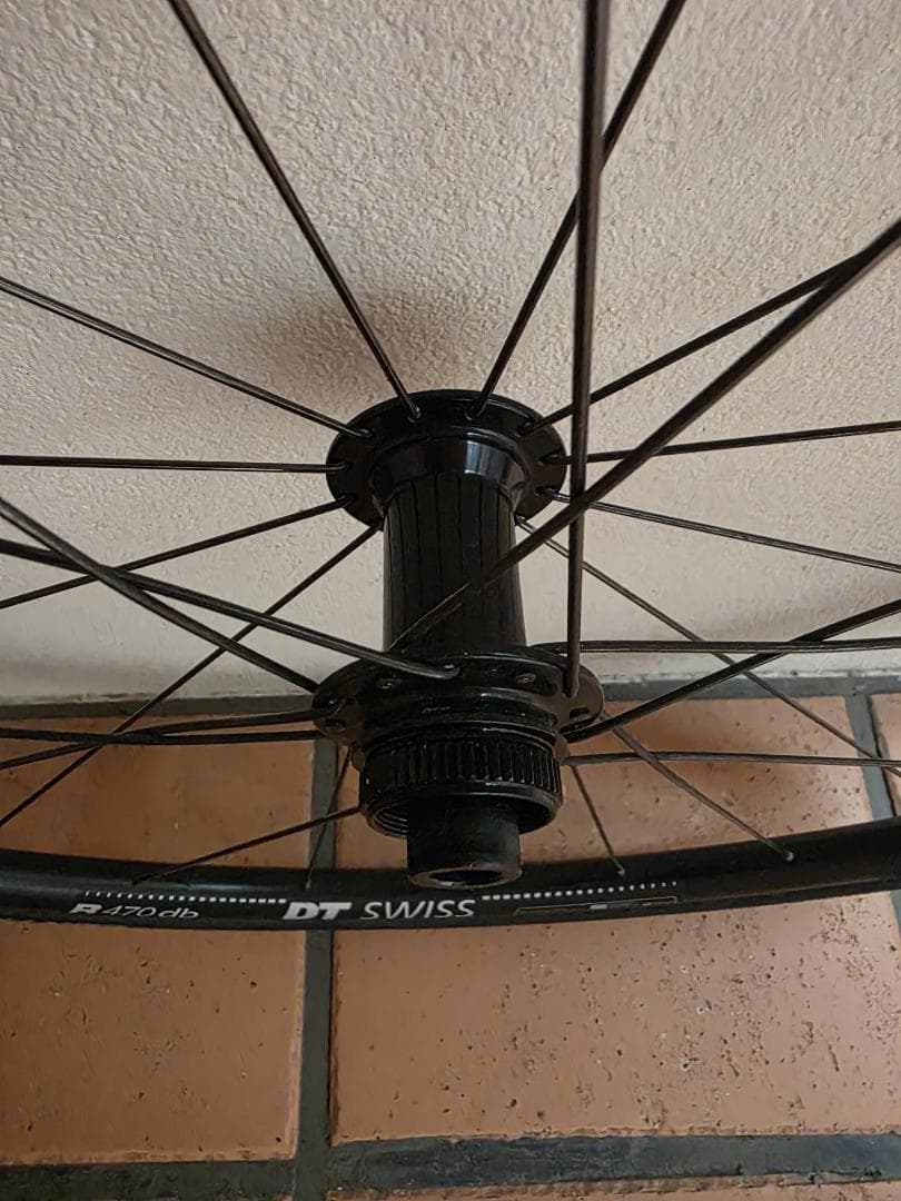 DT SWISS R470 db 前後セット シマノフリー GP5000付き